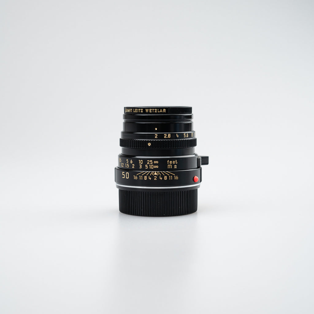 Gloss Black with Gold Lettering（50mm F2）