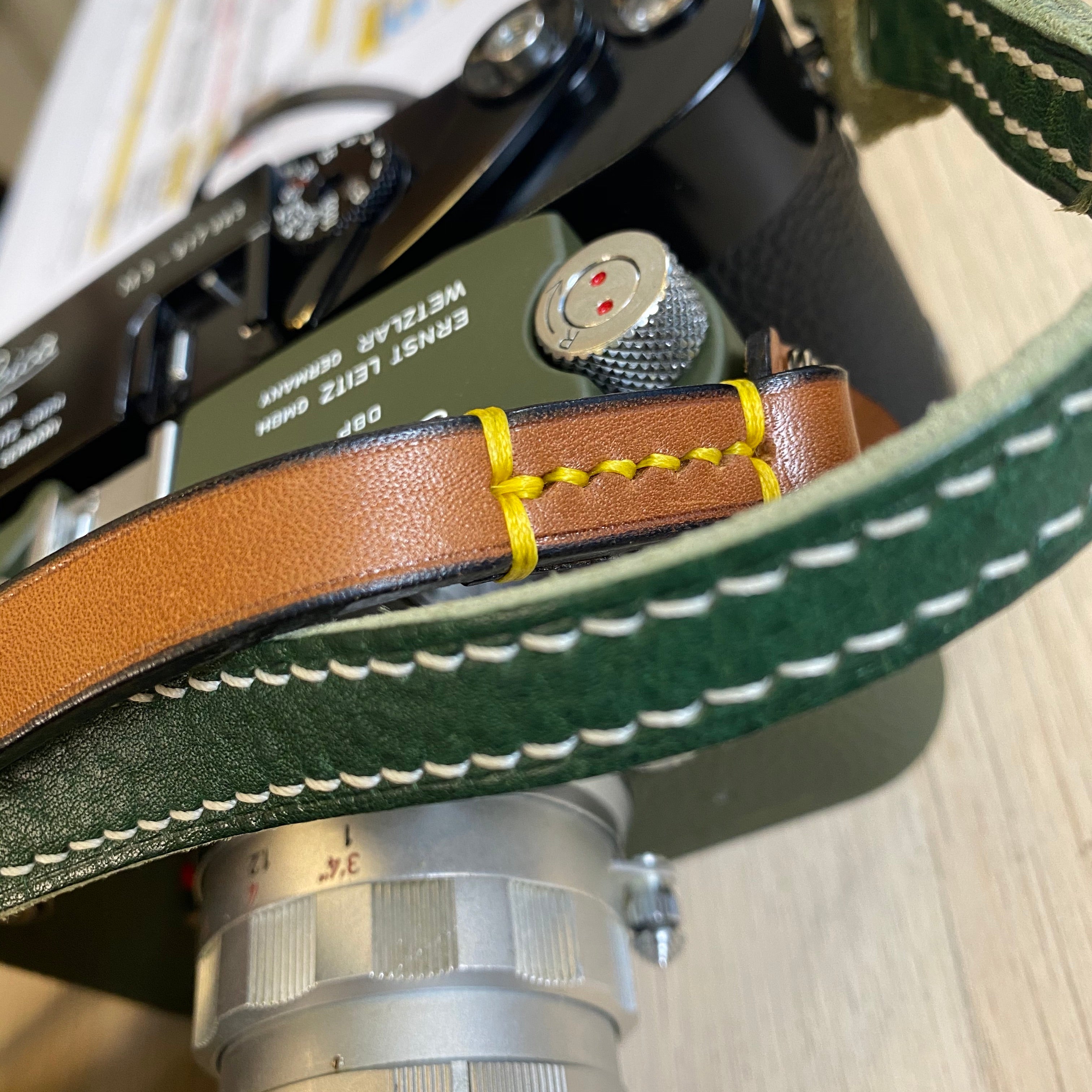 Personalized camera wristband/shoulder strap customization