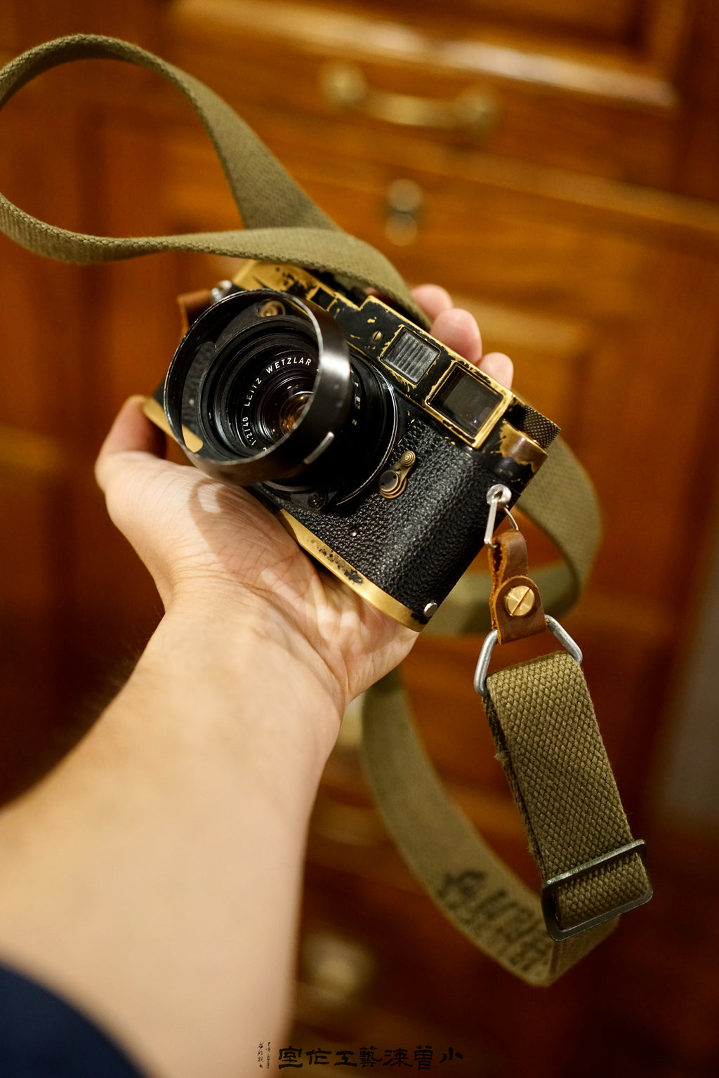 Customized military shoulder straps, military yellow/military green