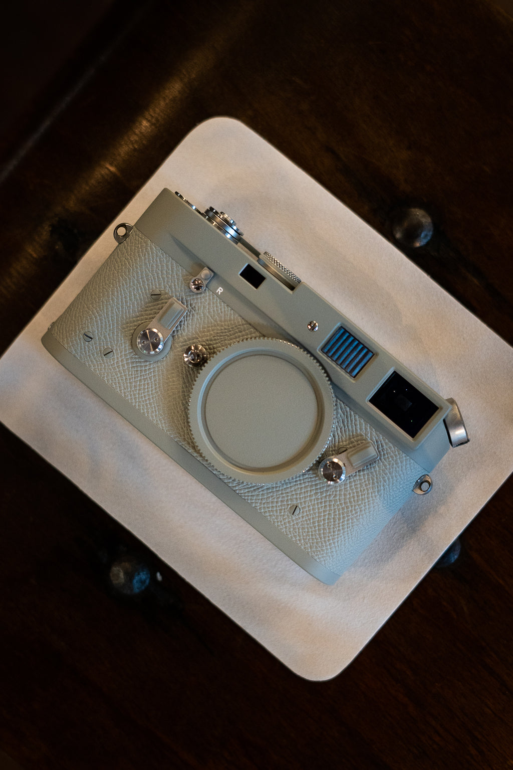 M4 Glacier Grey Lacquer Art,Customized leather body in the same color