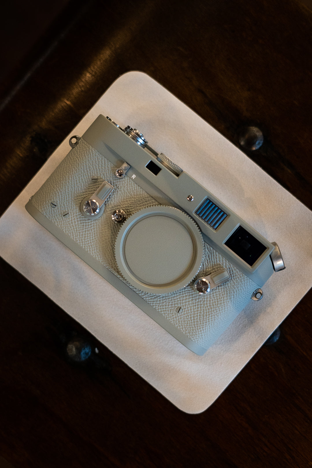M4 Glacier Grey Lacquer Art,Customized leather body in the same color