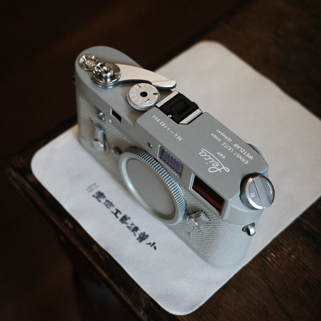 M4 Glacier Grey Lacquer Art,Customized leather body in the same color