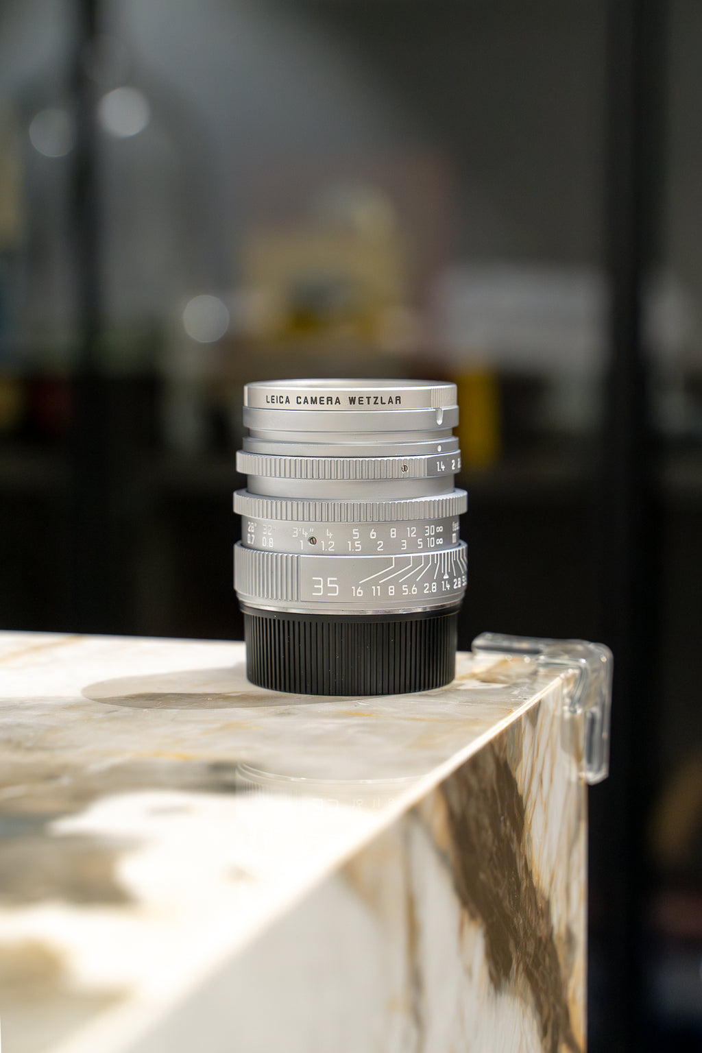 35mm Lens 11873 Silver Chrome Repaint