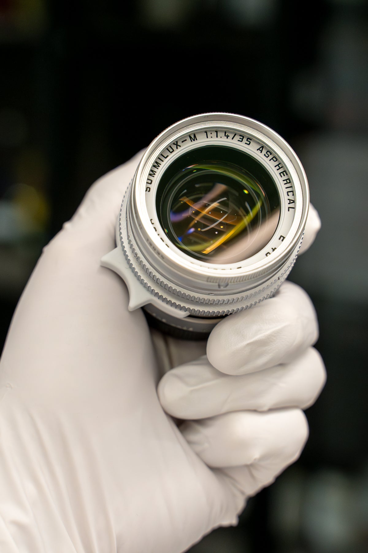 35mm Lens 11873 Silver Chrome Repaint