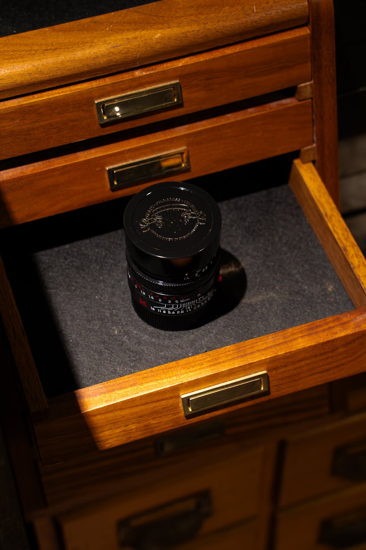 35mm Lens Custom Glossy Black Repaint