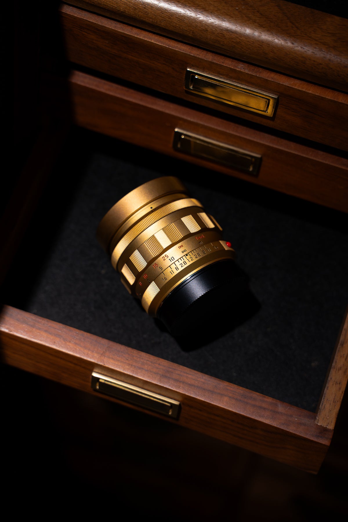 50mm F1.2 Lens 24K GLODEN/Reproduction brass kit