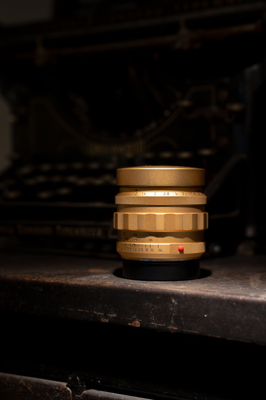 50mm F1.2 Lens 24K GLODEN/Reproduction brass kit